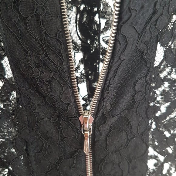 Zimmermann Black Lace Bomber Jacket NWOT - Picture 4 of 12